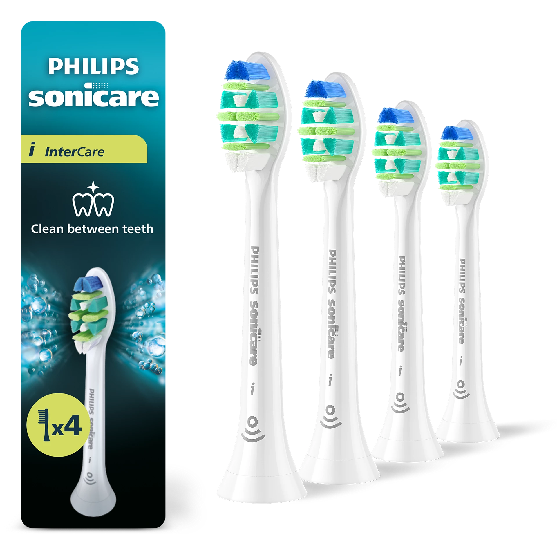 Philips Sonicare I InterCare Bürstenköpfe (4er-Pack) HX9004/87