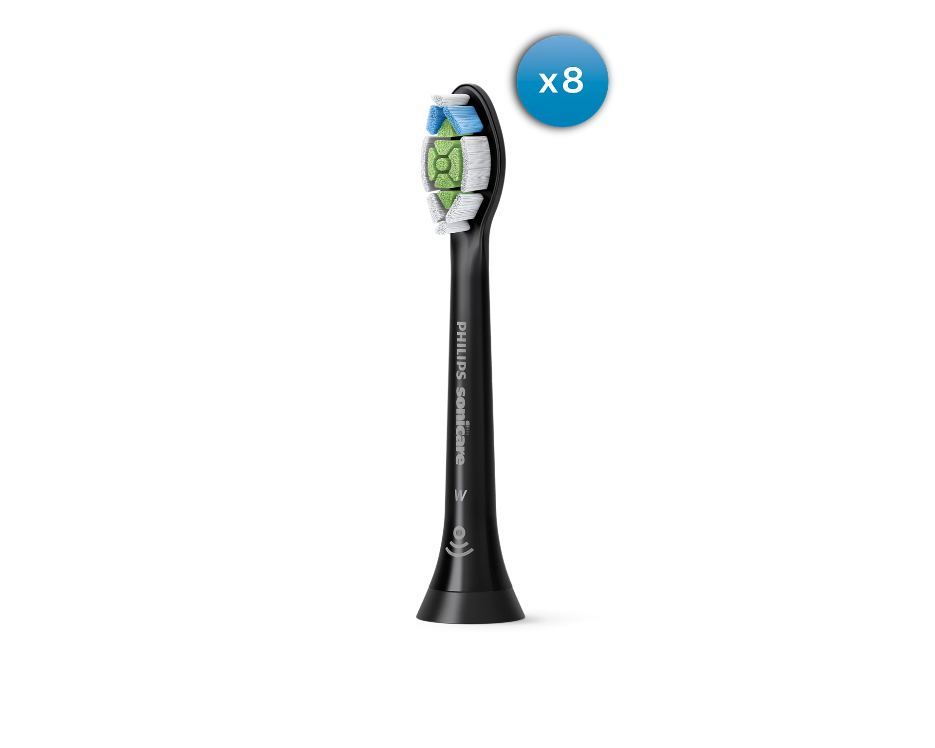 Philips Sonicare W2 Optimal White Standard-Bürstenköpfe 8er HX6068/12